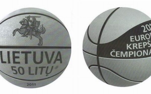 Vasarą pasirodys krepšiniui skirtos monetos