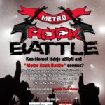 Konkurse „Metro Rock Battle“ muzikantai varžysis dėl 3000 Lt prizo