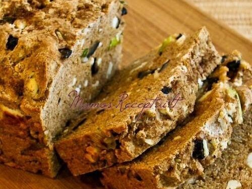 Naminė duona su fetos sūriu