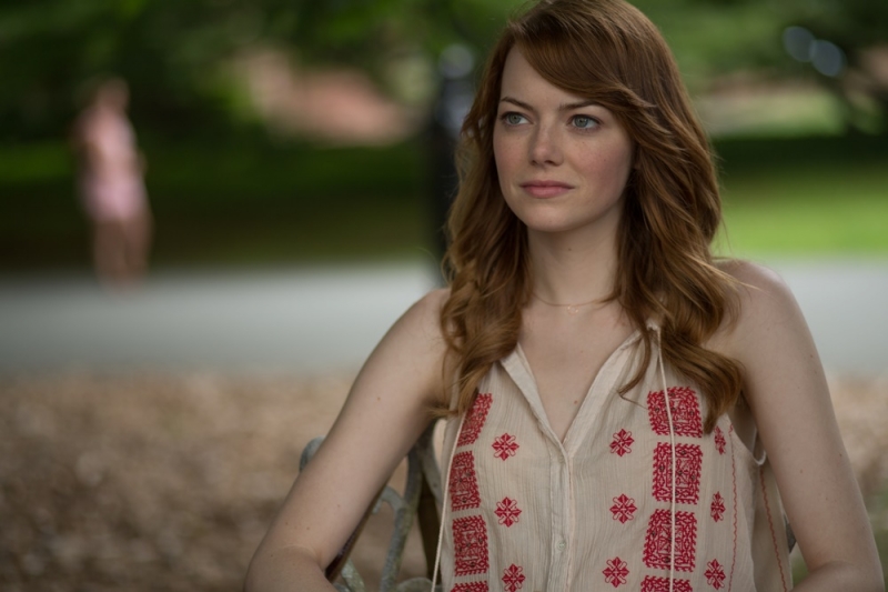 Emma Stone pasirodžiusi filme „Neracionalus žmogus“ užsitikrino Woody Alleno mūzos vardą