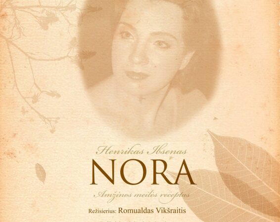 Legendinė H. Ibseno pjesė „Nora” atgims Elfų teatre