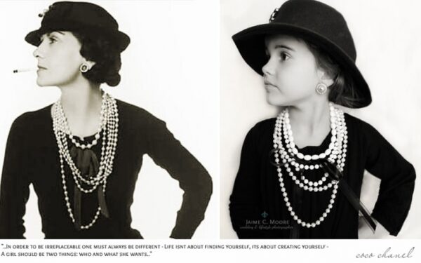 Penkiametė, įkūnijusi Coco Chanel ir kitas įtakingas moteris (foto)