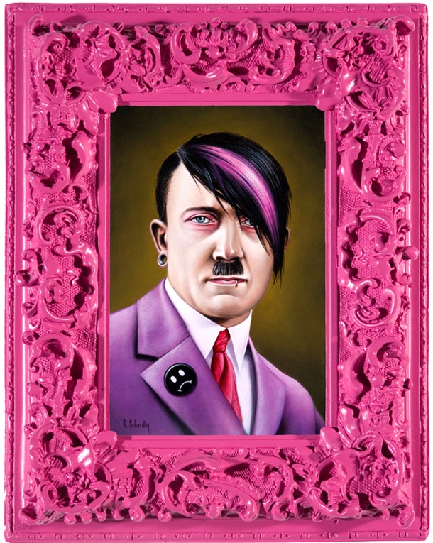 Emo Hitleris ir kitų blogų vyrukų rožinės transformacijos (foto)