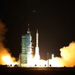 Kinija į kosmosą paleido  erdvėlaivį (Foto)