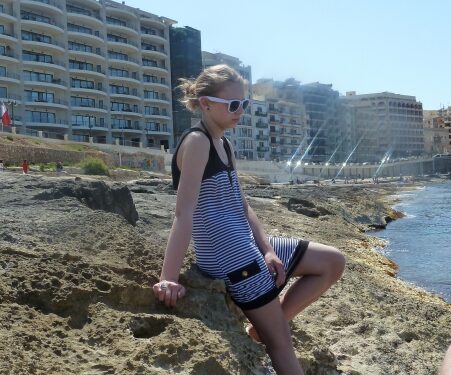 Konkurso „Mano vasaros stilius“ dalyvė – Paula