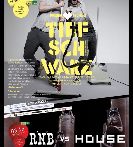 Klube „Pacha” meilės „techno“ stiliui išraiška su „Tiefschwarz“