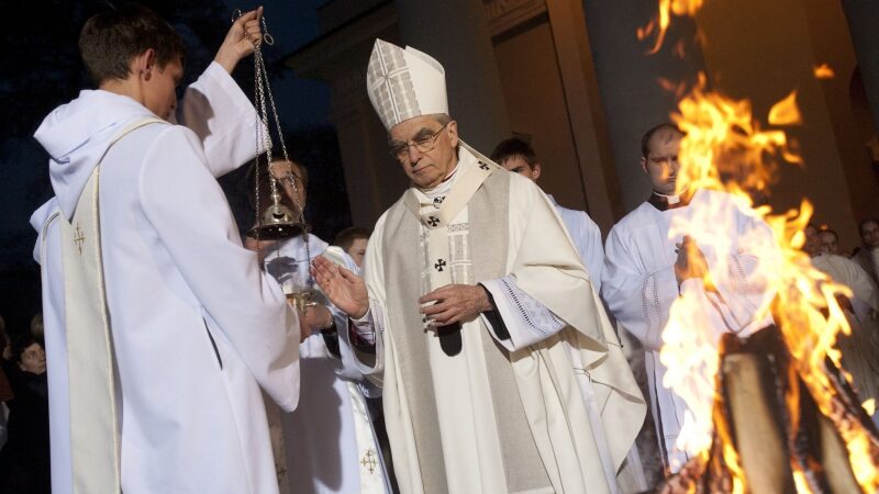 Kardinolas A. J. Bačkis: būkime Prisikėlimo ir vilties žmonėmis!