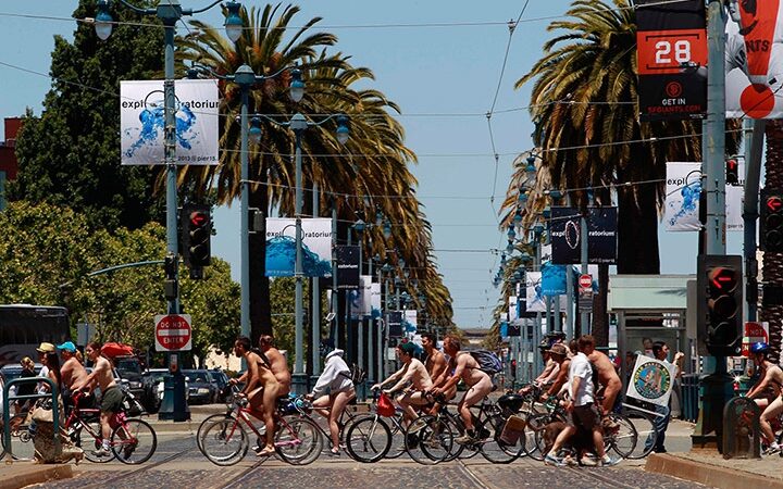 „WNBR“ – daug dviračių ir jokių drabužių