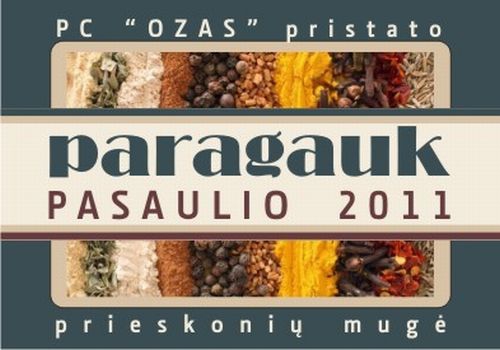 Pirmąkart Vilniuje - prieskonių mugė