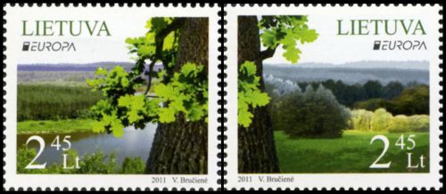 Tarptautinius miškų metus atmins ir pašto ženklai