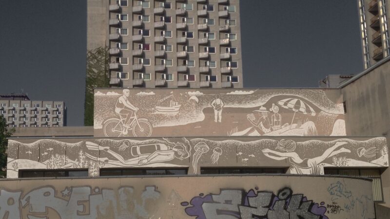 Gatvės menas: šlapia menininkės Paulės Bocullaitės siena (interviu, foto)