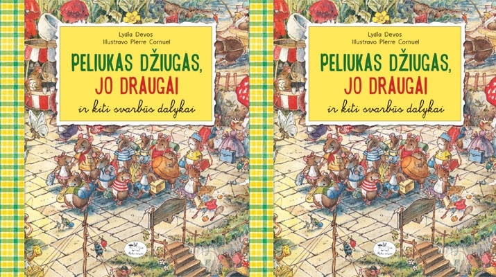 Knygų pusryčiuose – Peliukas Džiugas (konkursas)