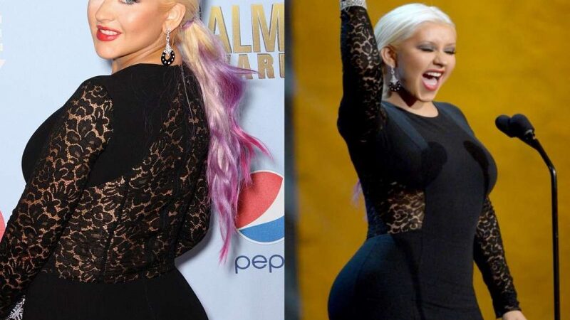 Dainininkė Christina Aguilera džiaugiasi smarkiai pakitusiomis kūno formomis (foto)