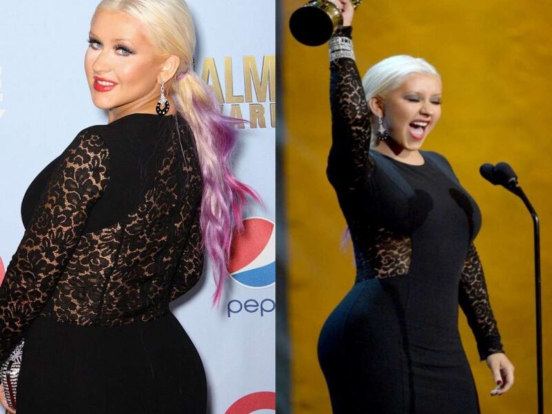 Dainininkė Christina Aguilera džiaugiasi smarkiai pakitusiomis kūno formomis (foto)