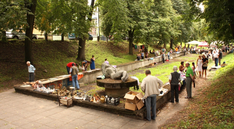 Šarmingas Kauno Kauko laiptų turgelis atgyja (foto)