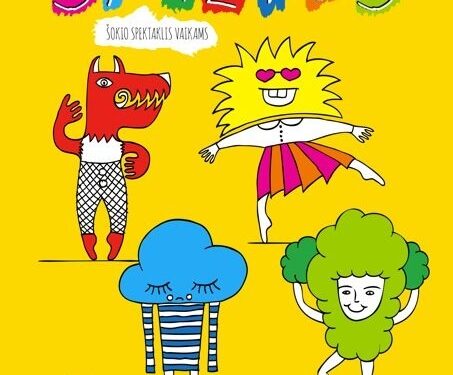 Pirmą kartą profesionalaus šokio spektaklyje vaikai šoka vaikams