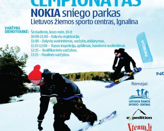Ignalinoje – Lietuvos snieglenčių kroso čempionatas