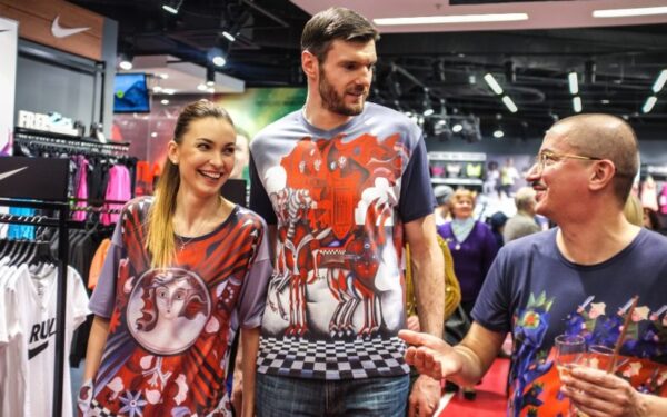 A. Pogrebnojus pristatė Rimanto Kaukėno paramos fondui skirtą kolekciją