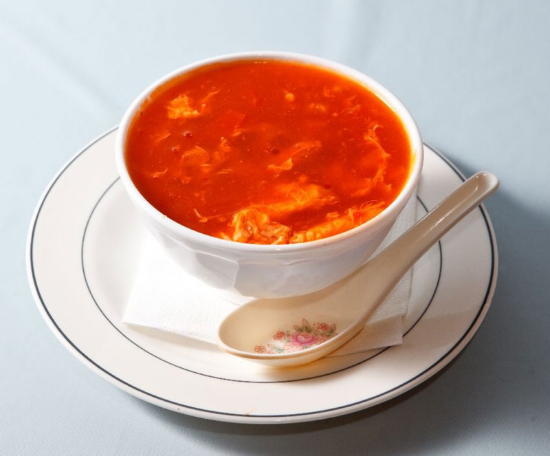 Kinietiška pomidorų sriuba su kiaušiniais