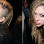 Avril Lavigne pasipuošė pankiška šukuosena