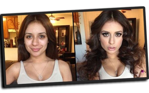 Porno žvaigždės su/be makiažo arba „mažytis“ skirtumas! (II dalis, foto)