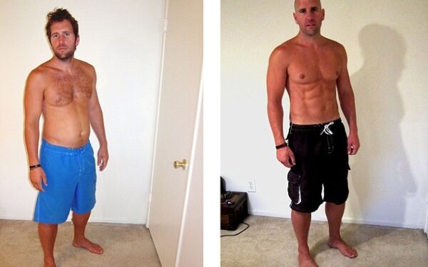 Reklamos iliuzija: iš minkštoko vyruko į kietą gražuolį – per 1 valandą! (foto)