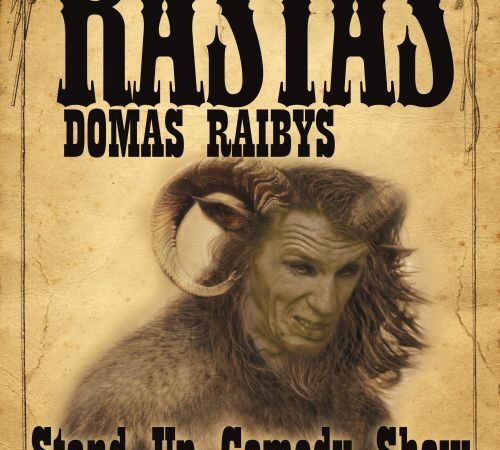 „Tamstoje“ – komikas Domas Raibys su nauja programa