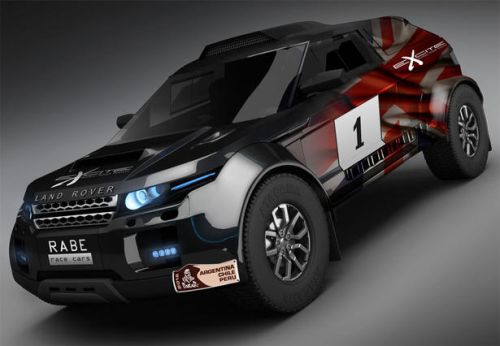 Dakaro ralyje – įspūdingasis „Range Rover Evoque“ (Foto)