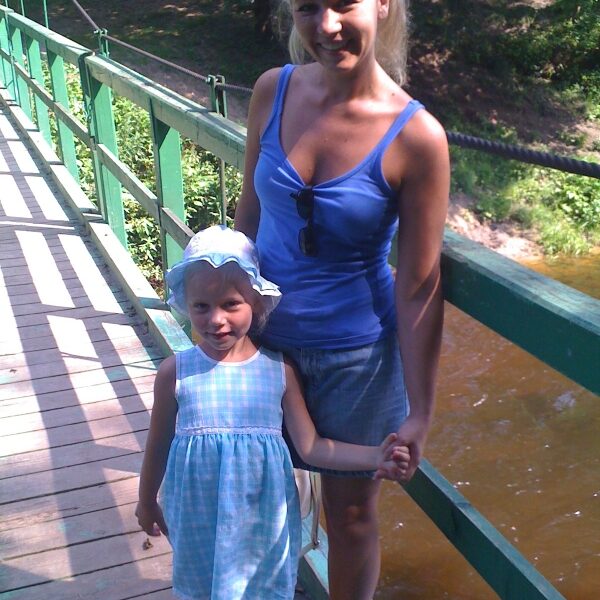 Konkurso „Pasiryžk naujam įvaizdžiui“ dalyvė Rasa