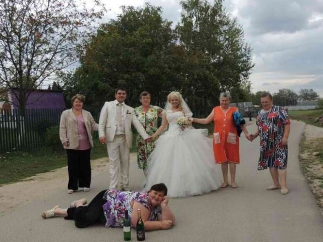 Juokingos vestuvių fotografijos (III dalis