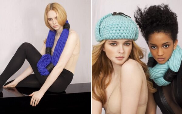Pasidaryk pats: šalikas, kurio nereikia megzti (foto)