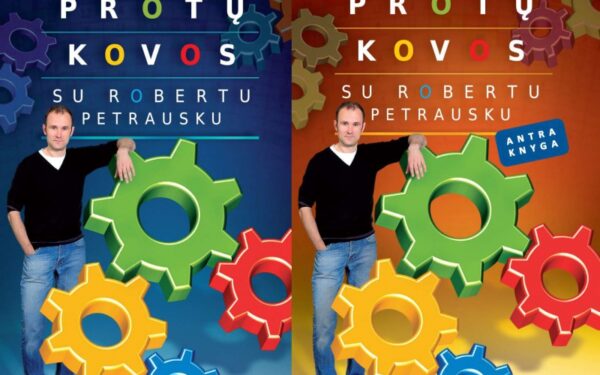 Knygų pusryčiai. Protų kovos su Robertu Petrausku