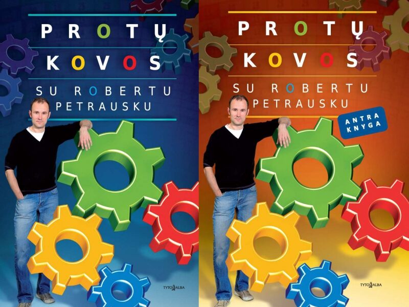 Knygų pusryčiai. Protų kovos su Robertu Petrausku