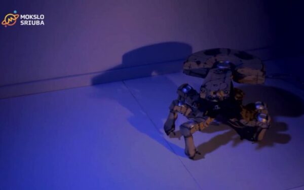 „Mokslo sriuba“: lietuvio kūrinys – gyvą padarą primenantis robotas (video)