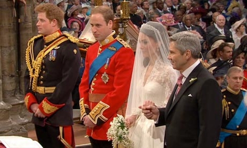 Karališkosios vestuvės: jaunosios suknelė kainavo 116 tūkstančių litų