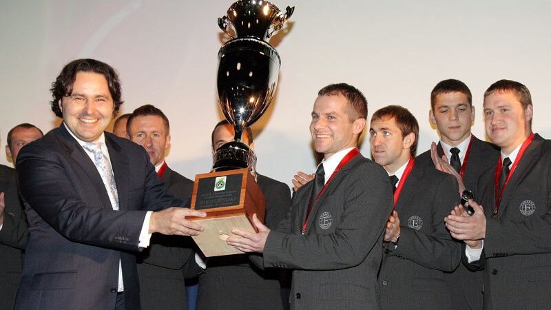 Lietuvos futbolo sezono uždaryme apdovanoti metų geriausieji