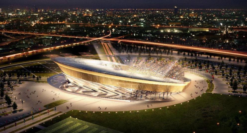 Rusija jau pateikė 2018 metų Pasaulio futbolo čempionato stadionų vizijas (Foto)
