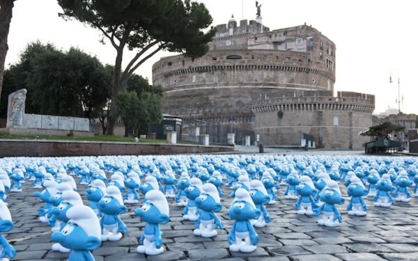 Romoje paminėta pasaulinė smurfų diena (foto)