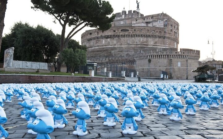Romoje paminėta pasaulinė smurfų diena (foto)