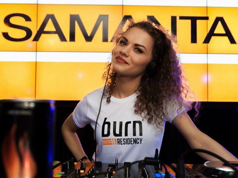 DJ Samanta atstovaus Lietuvai „burn Residency“ finale ir varžysis dėl 100 000 eurų
