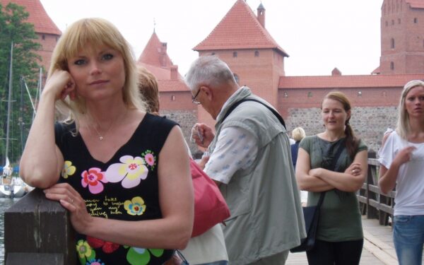 Konkurso „Pasiryžk naujam įvaizdžiui“ dalyvė Šarūnė
