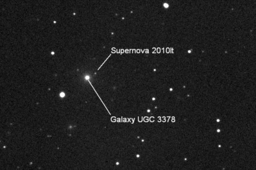 Dešimtmetė atrado naująją supernovą (video)