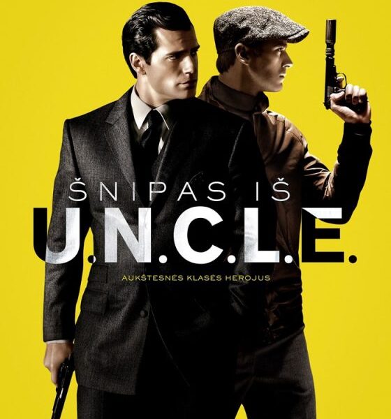 Madinguose Guy Ritchie filmo „Šnipas iš U.N.C.L.E.“ plakatuose – elegantiški iš septintojo dešimtečio nužengę herojai