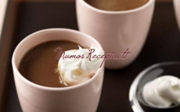 Mėtinis šokolado gėrimas „Šalta žiema”