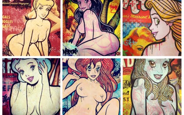 Nešvanku: pusnuogės ir gundančios Disnėjaus princesės (N-18)