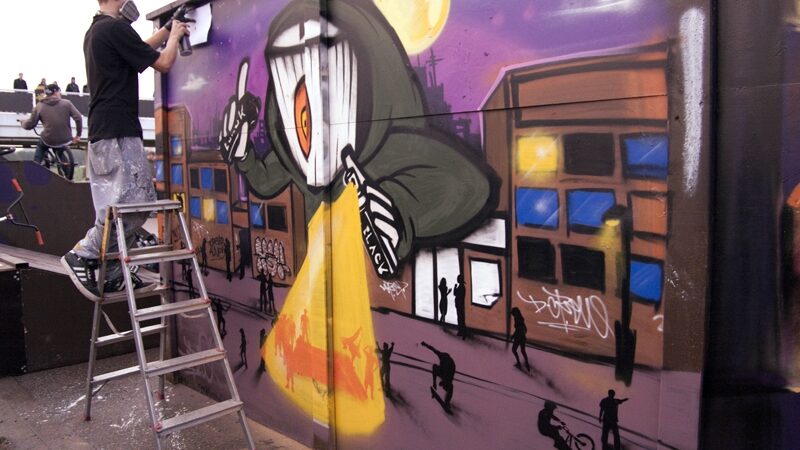 „StreetArt 2011″: kaip tuščios sienos virsta meno kūriniais (Foto)