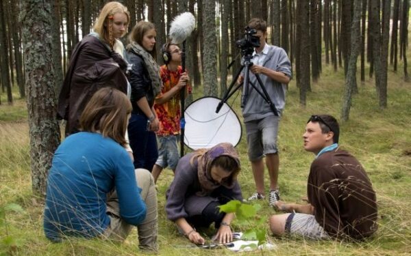 „Skalvijos“ kino akademijoje – atvirų durų diena ir stovyklautojų „derlius“ iš Nidos