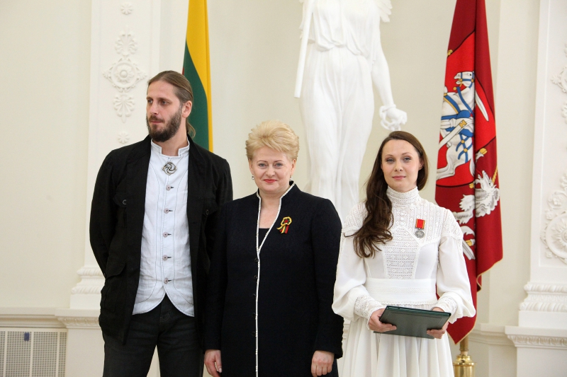 Grupės „Skylė“ nariai apdovanoti „Už nuopelnus Lietuvai“