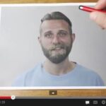 Magiškas pieštukas: vaikinas akimirksniu keičia savo įvaizdį (video)
