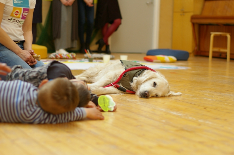 Aušra Štukytė: kaniterapiniai šunys ugdo vaikų pasitikėjimą savimi (foto)